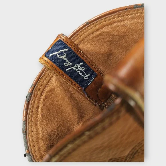 Men's Soft Leather Justin Boots Tan L4608 Size 7B - Picture 9 of 11